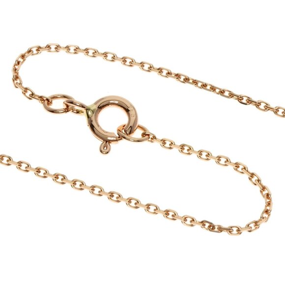 LOUIS VUITTON Sun Blossom 1P Diamond Necklace K18 Pink Gold - Picture 3 of 8